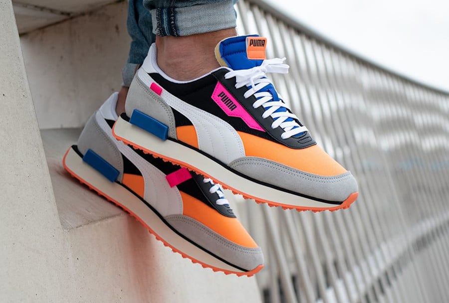 puma orange fluo