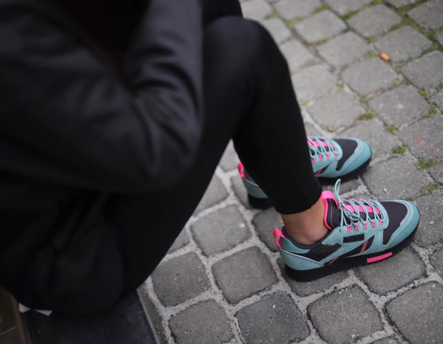 Que vaut la Reebok Classic CL Leather Ripple Trail Green Pink EG5973