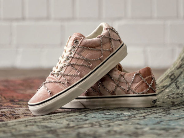 Sandy Liang x vans x roaringwild era sneakersshoes 'Velvet' Rivington True White (1-1)