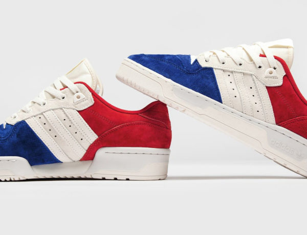 Adidas Rivalry Low Suede Tricolore Red White Blue EF6414