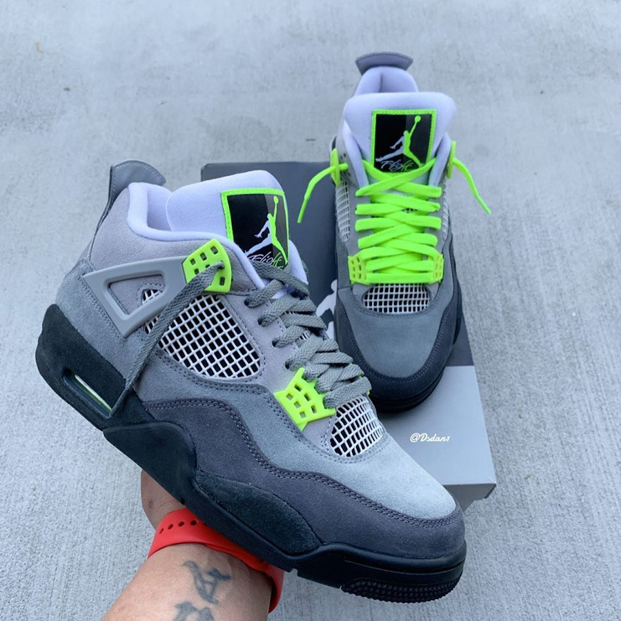 jordan iv 95 neon