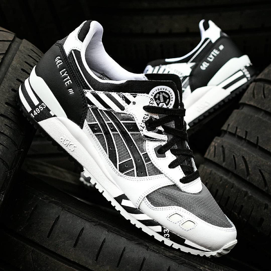 gel lyte 3 noir et blanc
