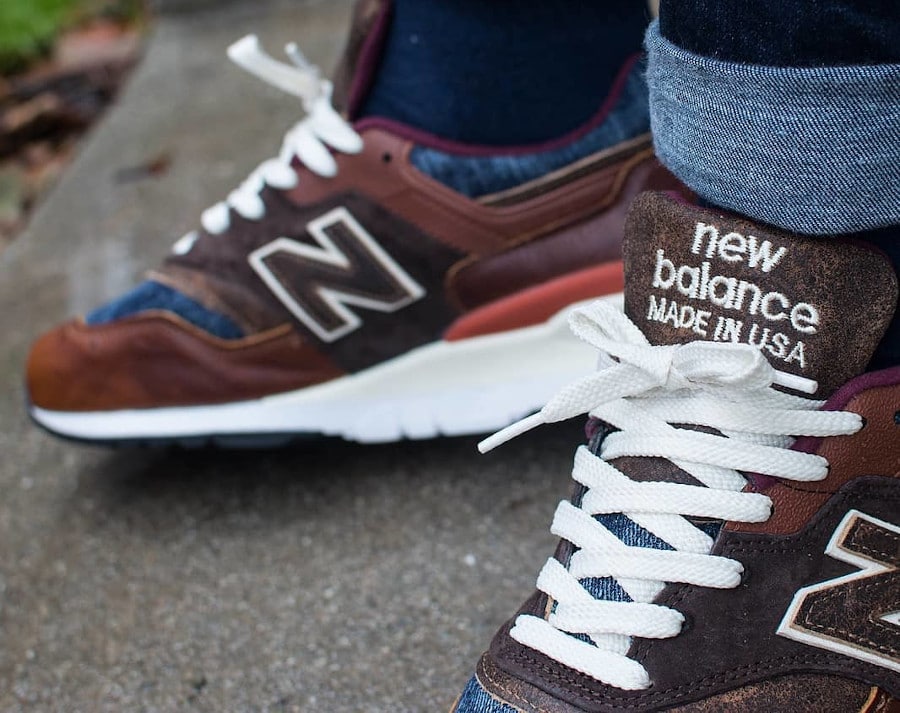 new balance 997 leather