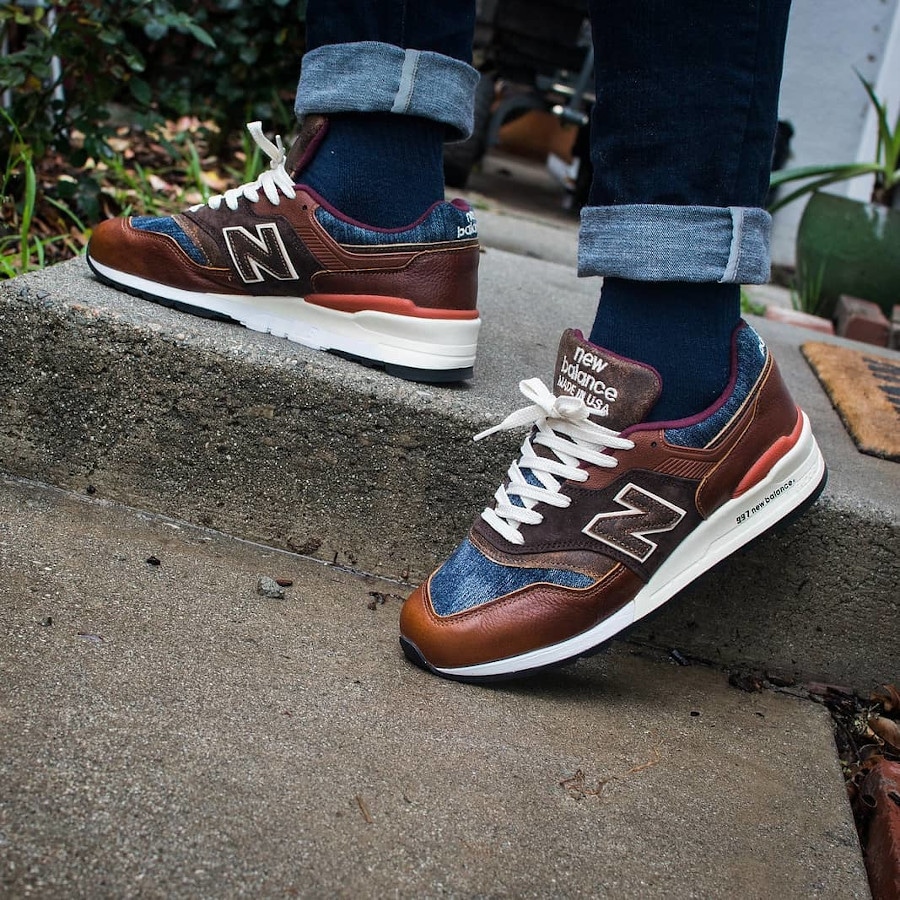 new balance 997 leather