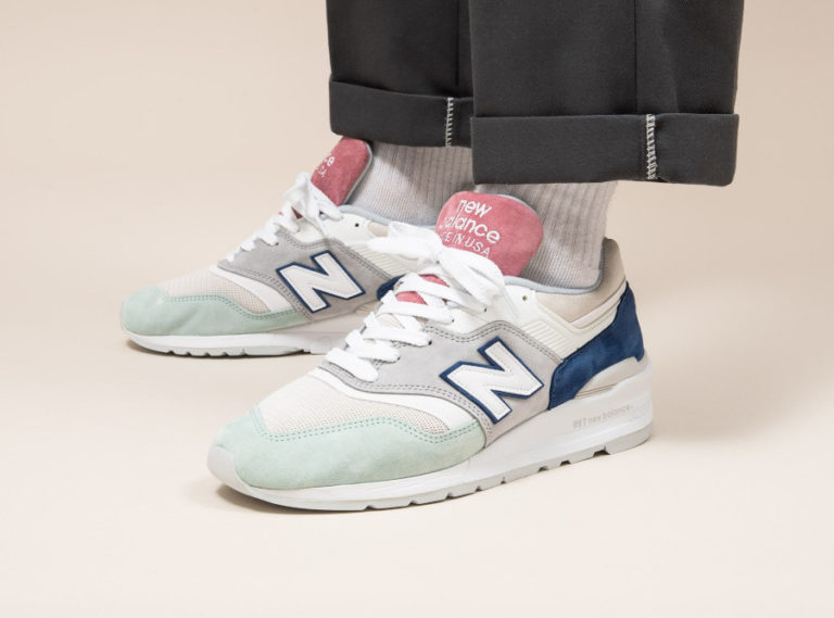 new balance 996 noir vert rose
