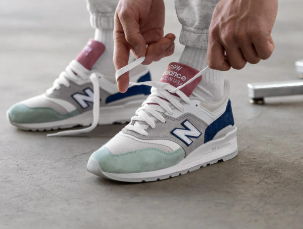 New Balance M997SOA Grey Green Pink (made in USA) (couv)