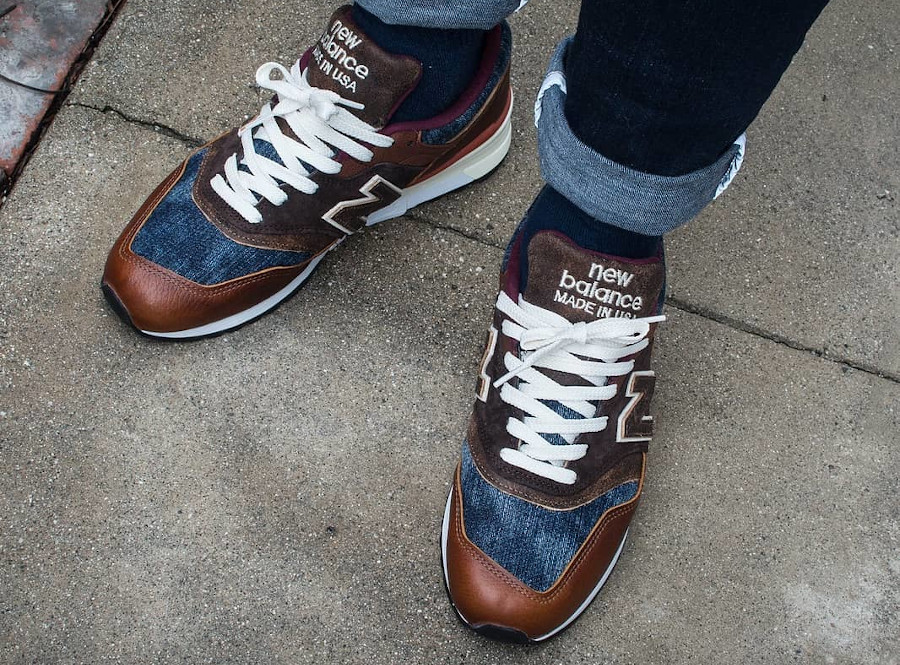 New Balance M997SOC Elevated Basics Brown Denim (couv)