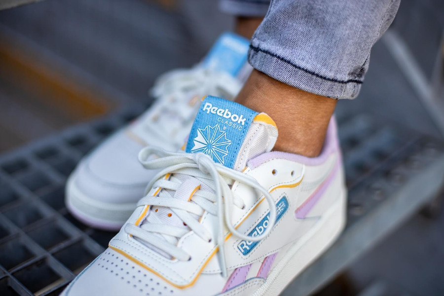 reebok club pastel