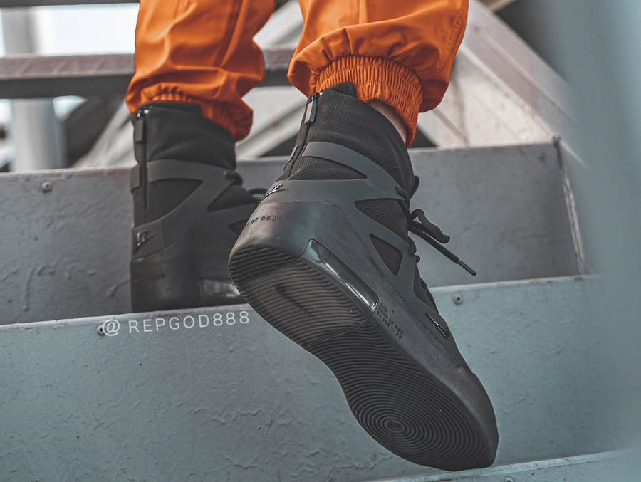 fear of god air 1 triple black