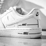 Nike Air Force 1 '07 LV8 Overbranding 'White Black'