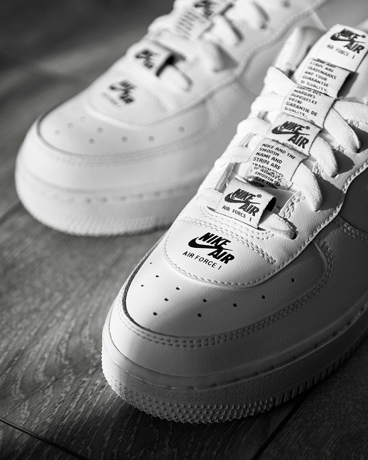air force 1 overbranding white