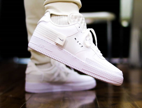 nike air force 1 type 2 on feet