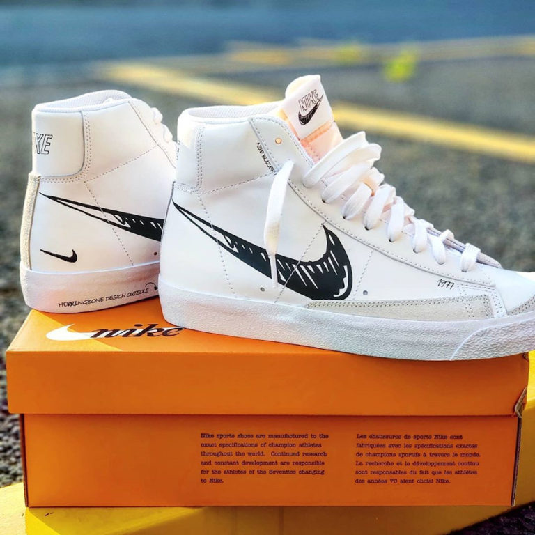 nike blazer mid 77 vintage sketch pack