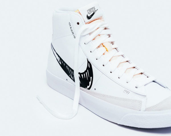 nike blazer mid sketch