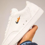 Nike Court Vintage Premium 2020 'White Total Orange'