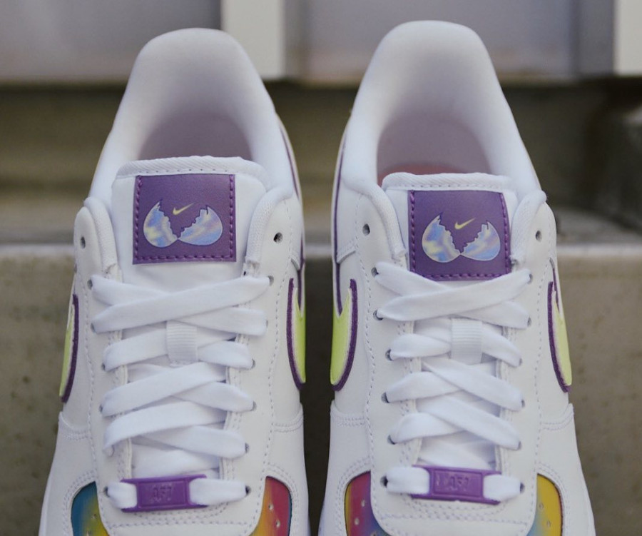 Nike Wmns Air Force 1 'Easter 2020' (Rainbow Multicolor) (4)