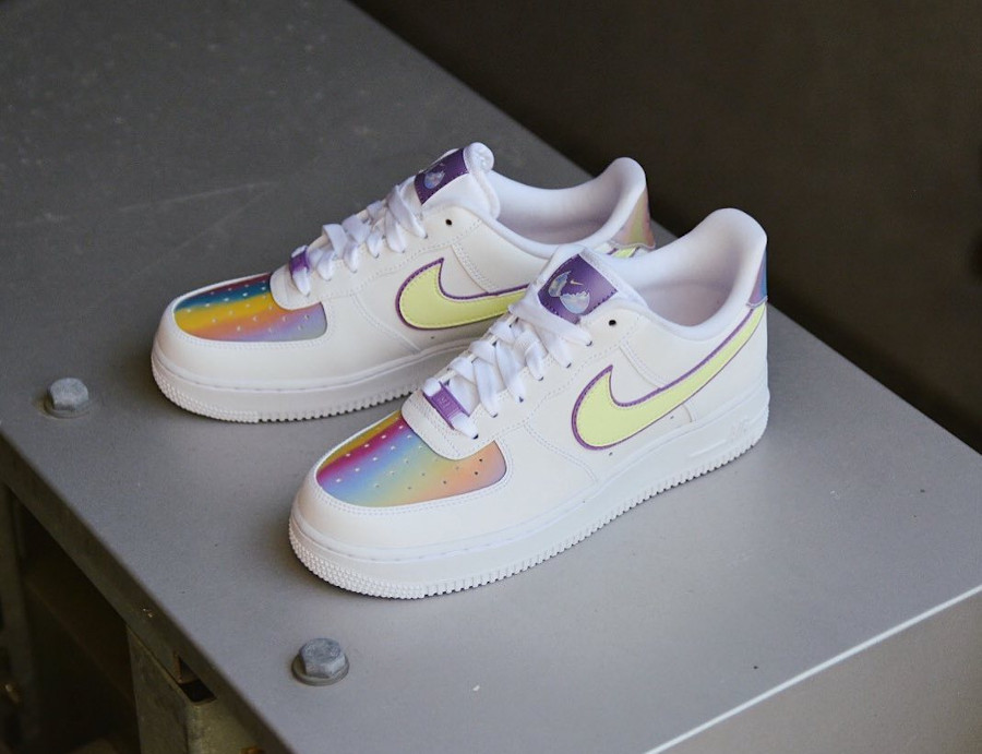 Nike Wmns Air Force 1 'Easter 2020' (Rainbow Multicolor) (5)