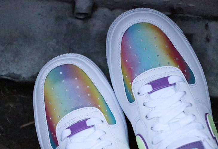 Nike Wmns Air Force 1 'Easter 2020' (Rainbow Multicolor) (7)