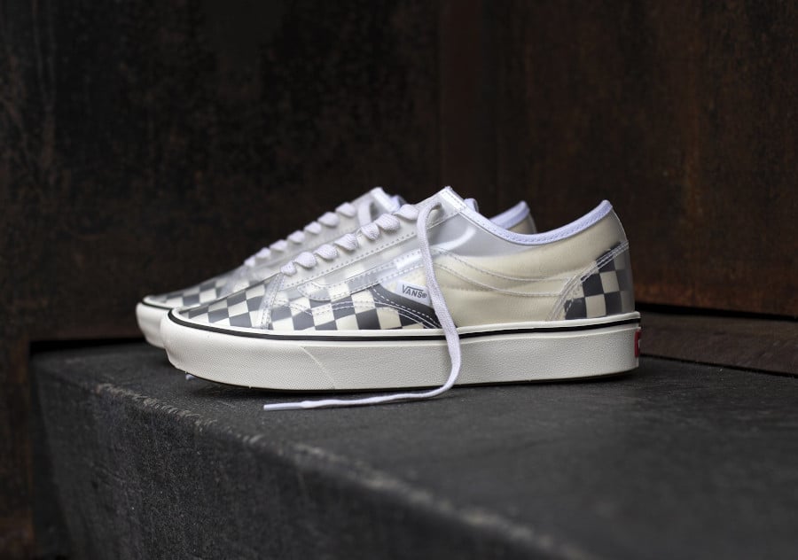 vans slip on checkerboard comfycush