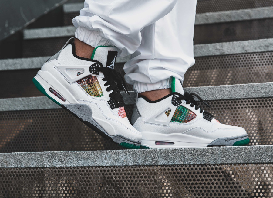 wmns air jordan 4 retro rasta