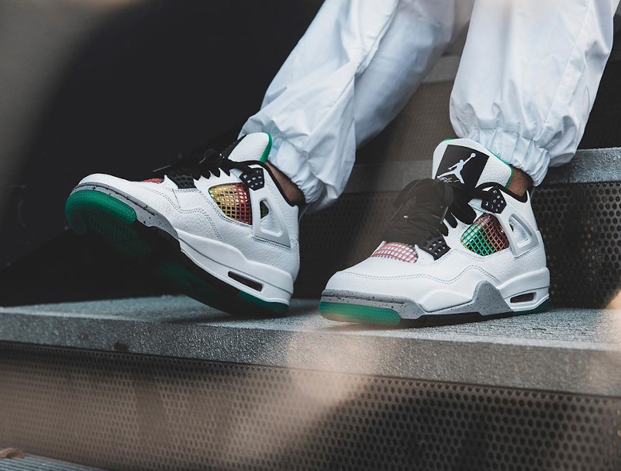 wmns air jordan 4 retro rasta