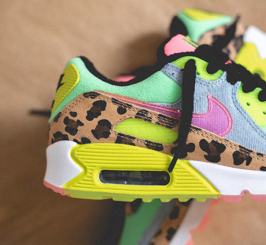 Air max shop 90 fluo femme