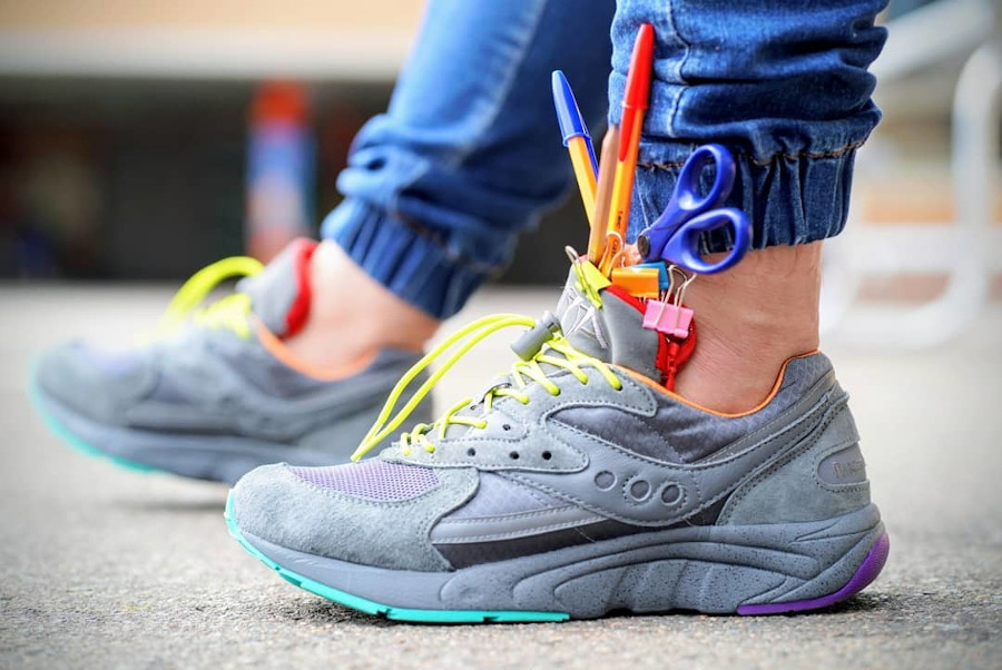 saucony aya raisee by wolve trousse @kickinitwithgee