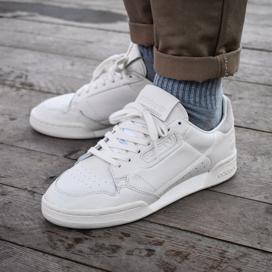 adidas continental 80 blanc cassé