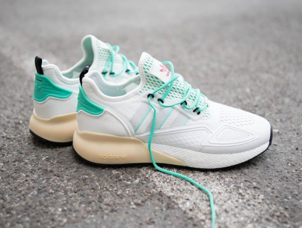 adidas zx 710 white green