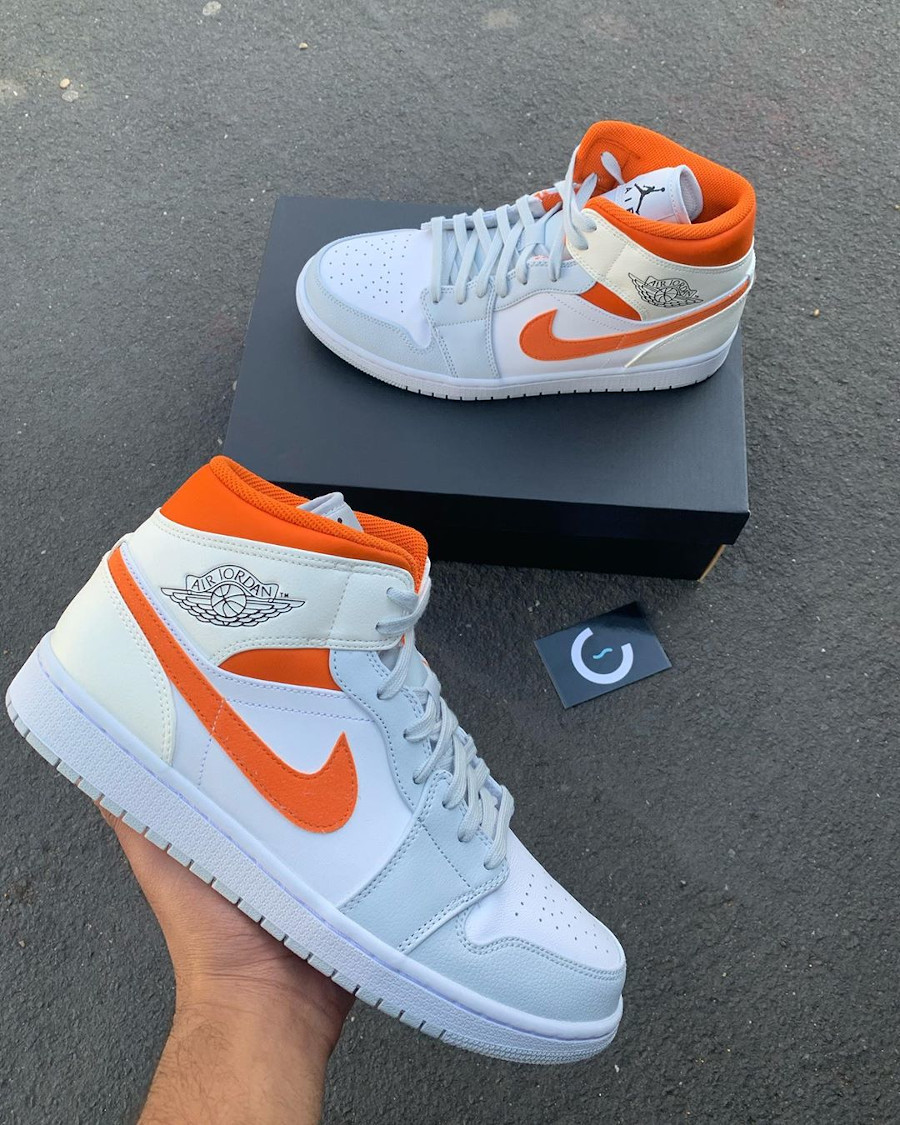 jordan 1 starfish pure platinum