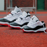 Air Jordan XI Retro Low 'Gym Red' Concord Bred
