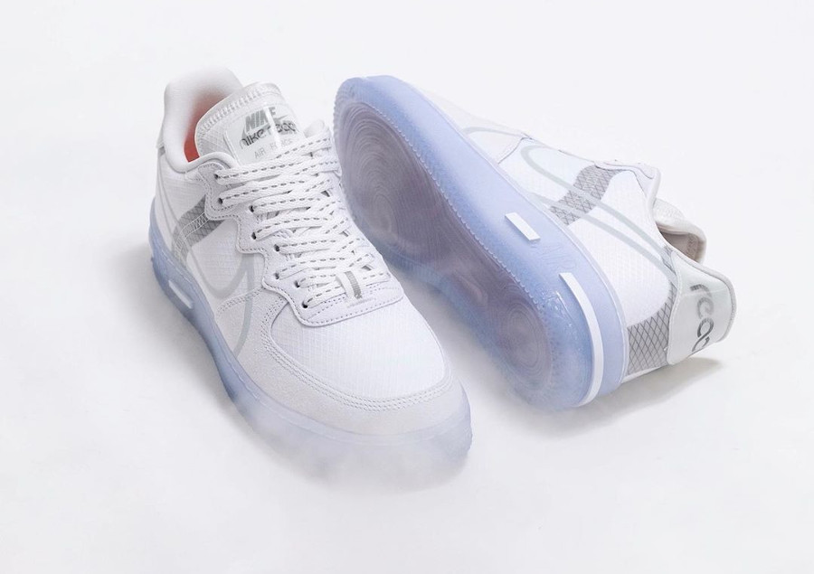 nike air force one react ice