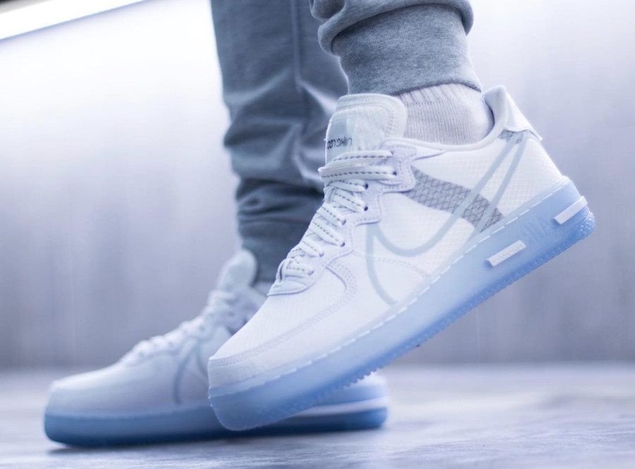 nike air force one react ice