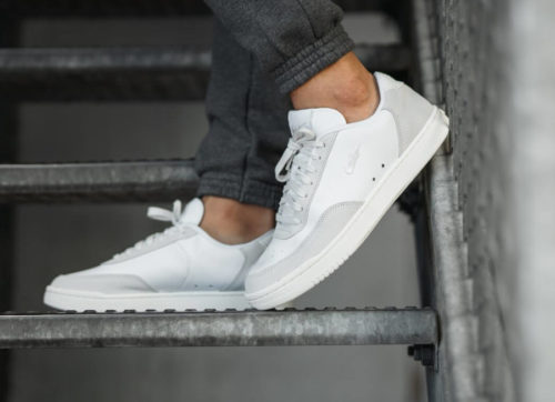 nike court vintage sail platinum tint