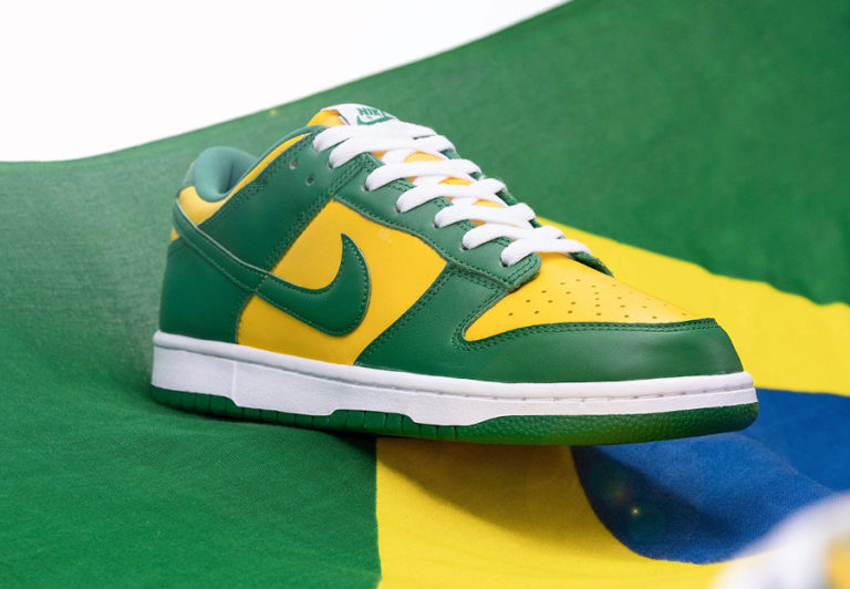 nike sb dunk low jaune