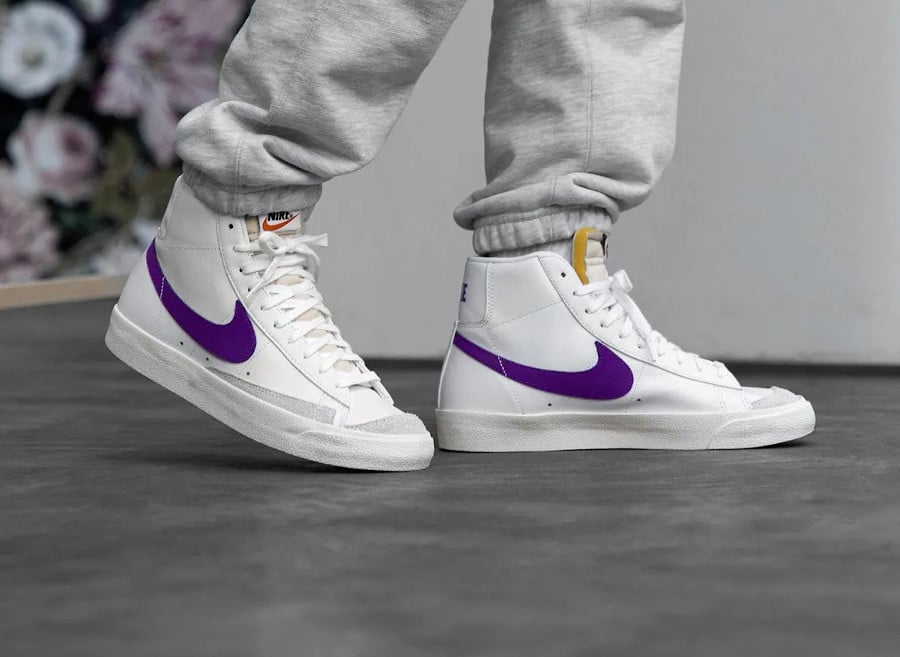 blazer mid 77 vintage on feet