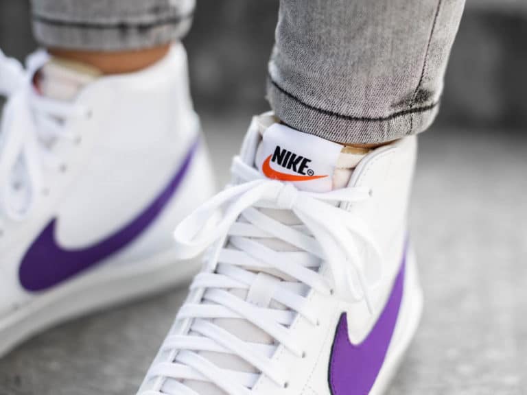 nike blazer mid vintage femme violet