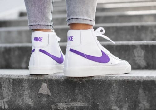 nike blazer high femme cyan