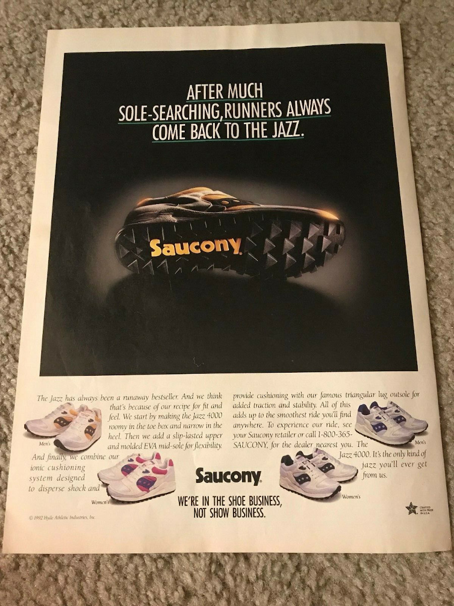 Publicité-Saucony-Jazz-4000-1993