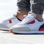 Puma Future Rider Stream On Gray Violet White Dark Denim