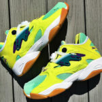 Reebok Pump Court Hero Yellow Seafoam Green Chalk