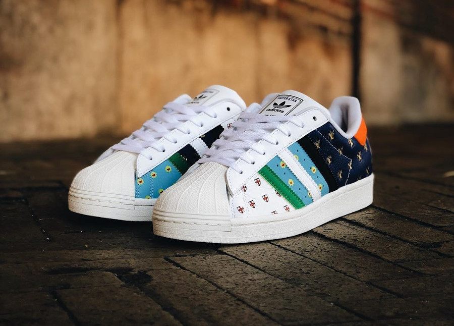Adidas Superstar Size 20 50 City Series Tribute