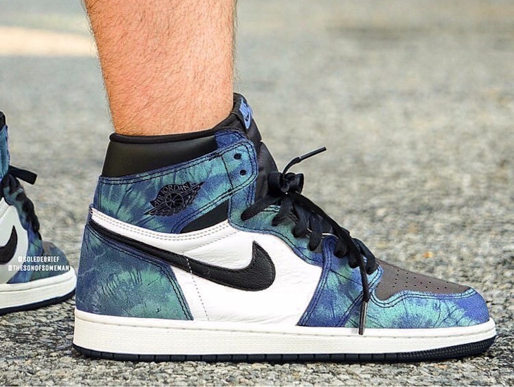 jordan 1 tie dye high og sneaker