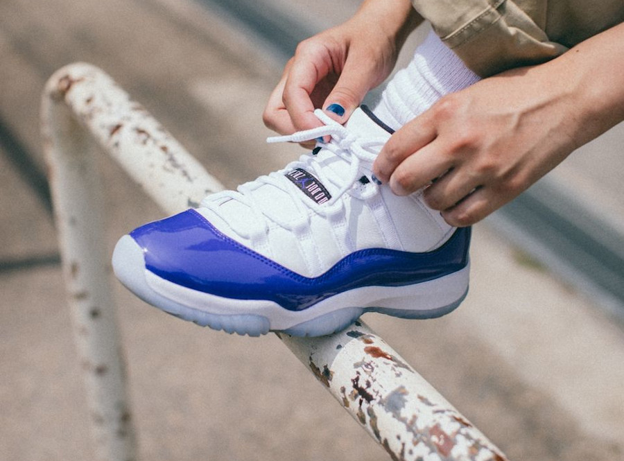 air jordan 11 low femme