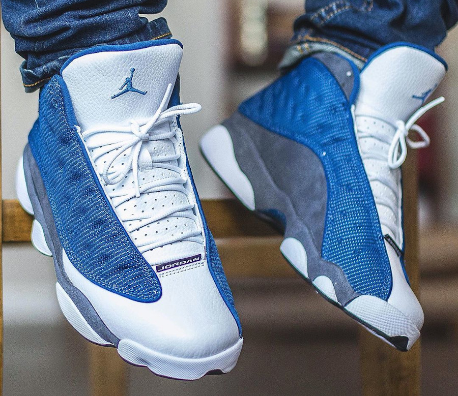 jordan 13 bleu