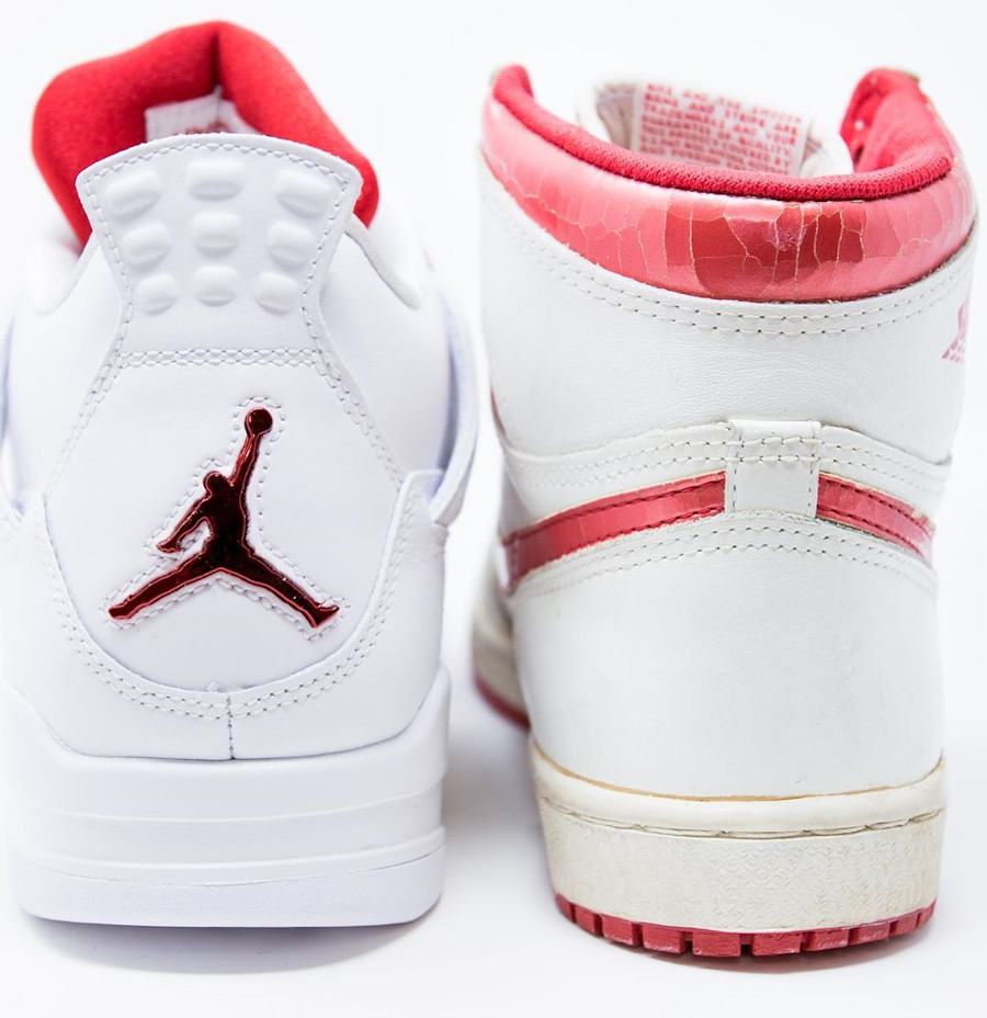 Jordan 4 rouge hot sale