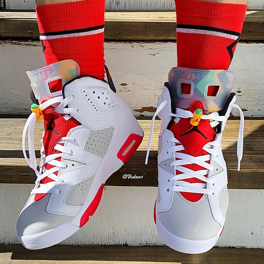 jordan 6 rouge