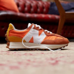 New Balance 327 Orange Yellow