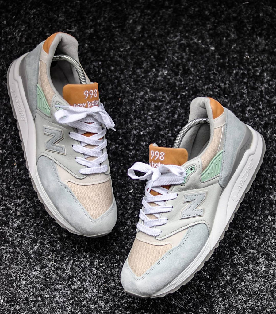 new balance 998 blanche