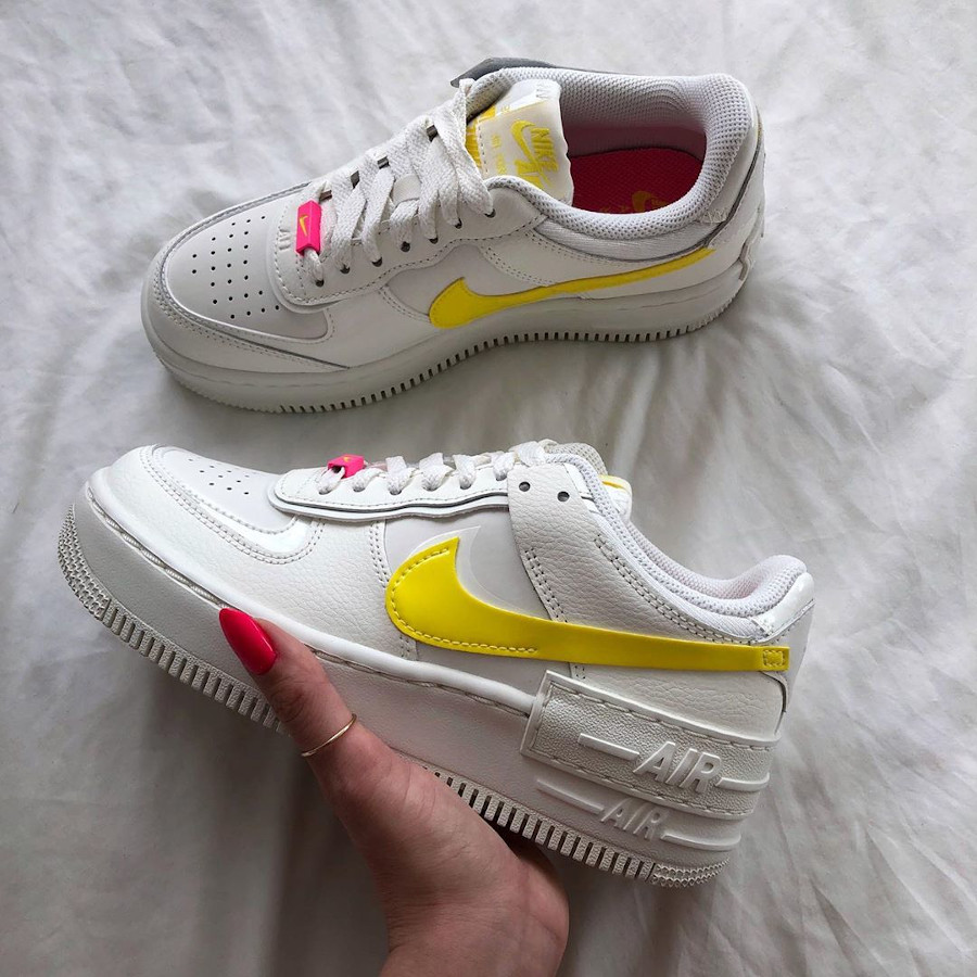 Nike Air Force 1 AF1 Shadow Opti Yellow 